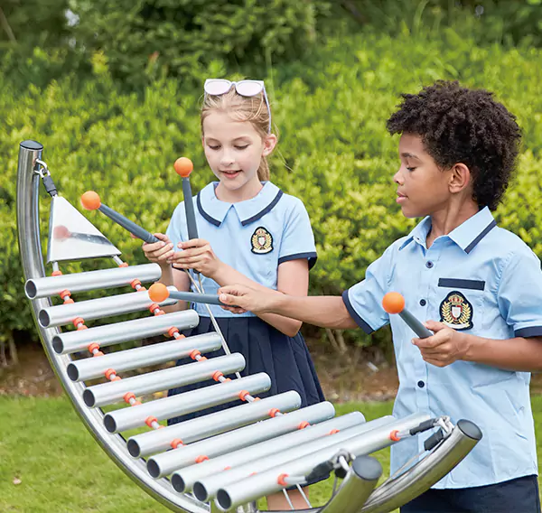 Plac zabaw na świeżym powietrzu