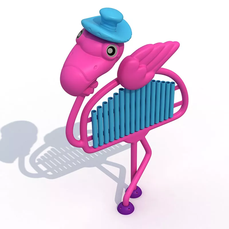 Flamingo w kształcie perkusji