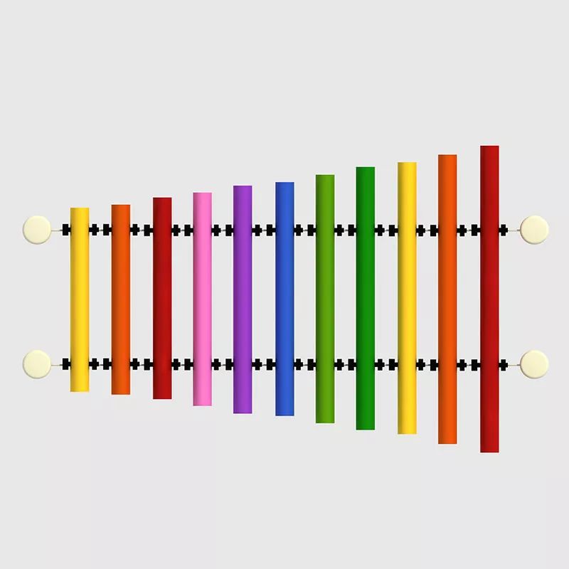 Kolorowy zawrót głowy Xylofoon